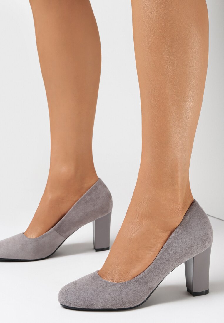 Szare Czółenka Endeda