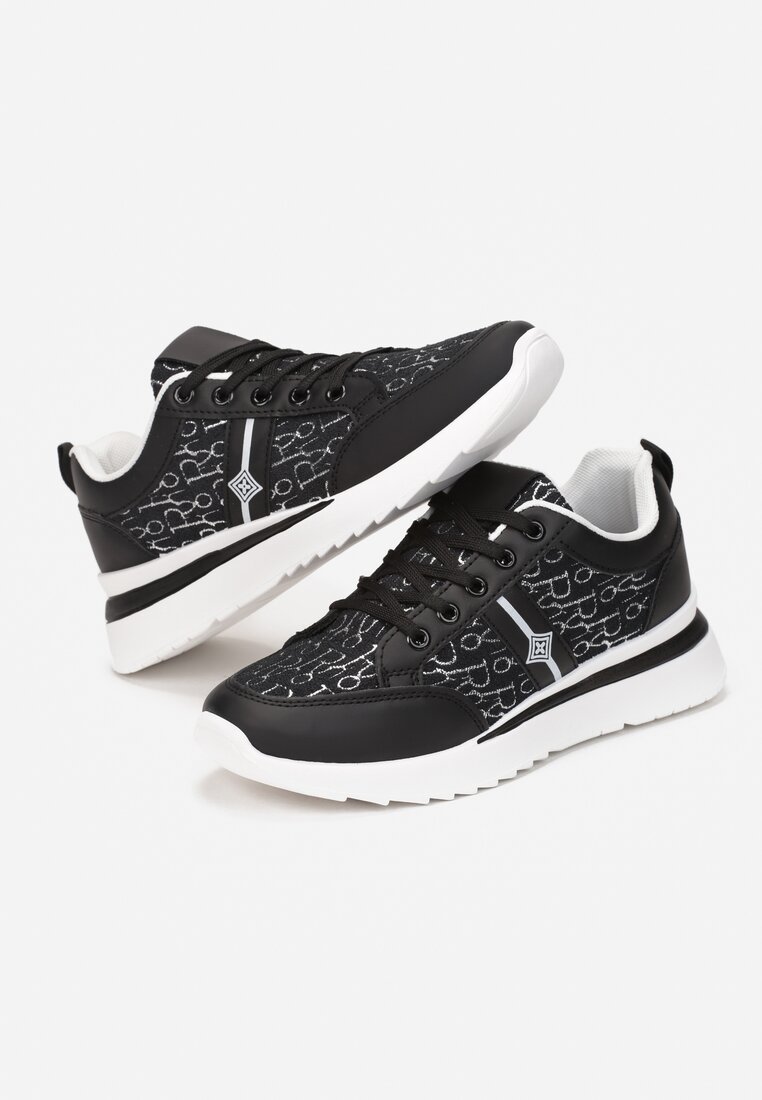 Czarne Sneakersy Kephiope
