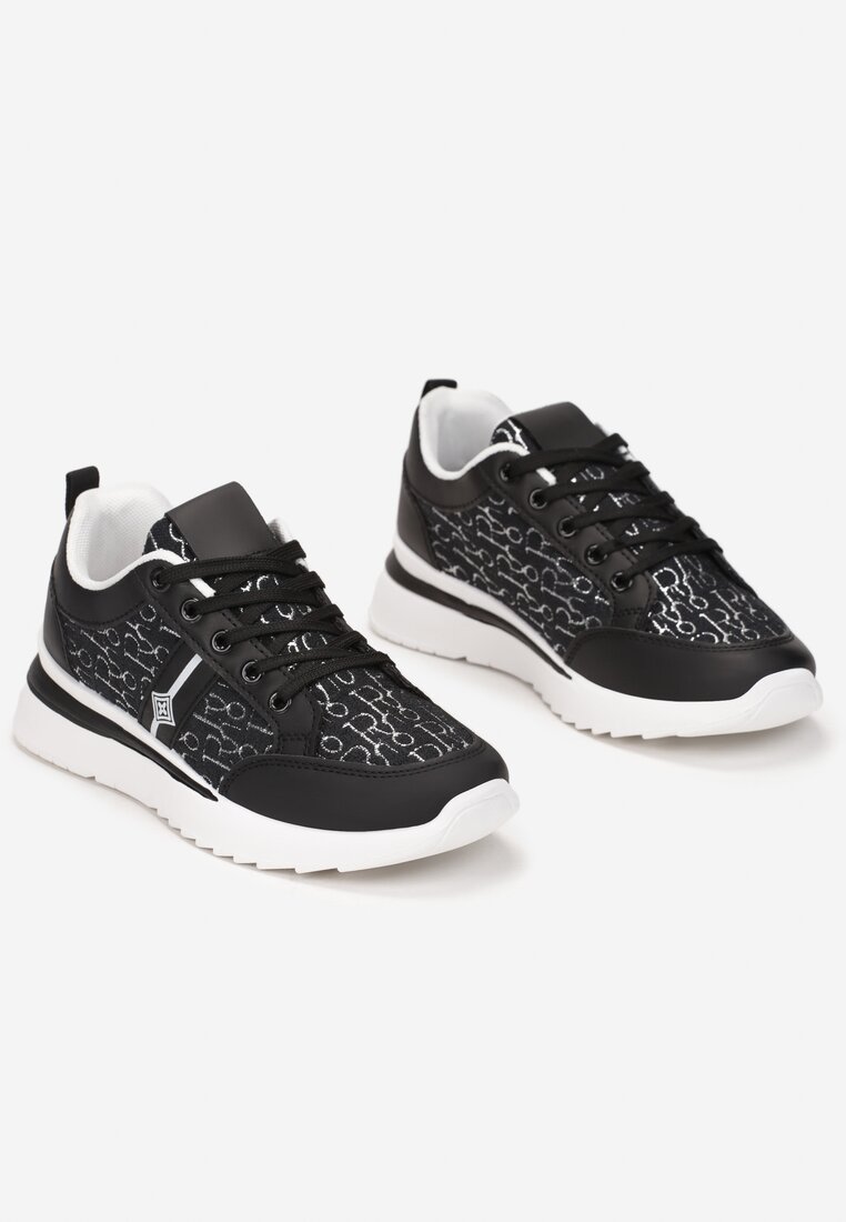 Czarne Sneakersy Kephiope
