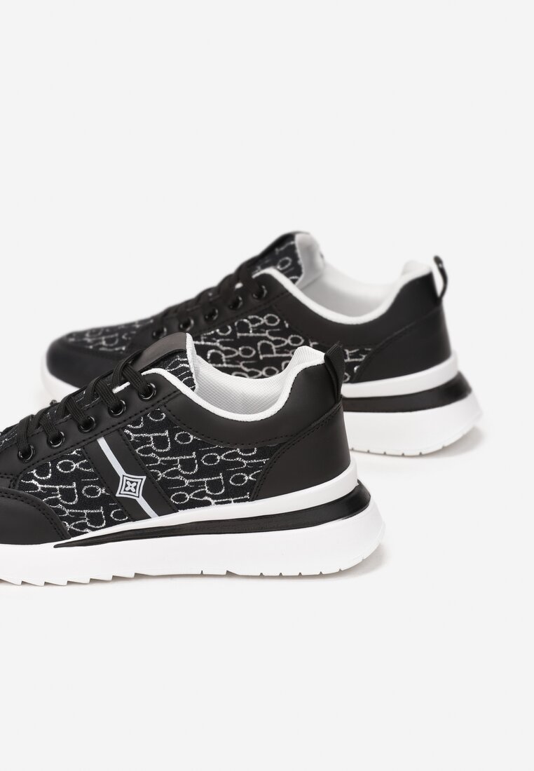 Czarne Sneakersy Kephiope