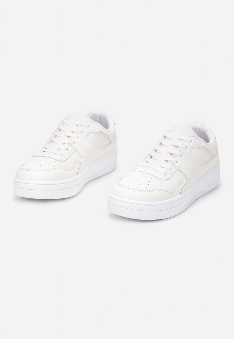 Białe Sneakersy Coranie