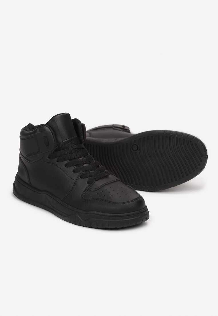 Czarne Sneakersy Tryphaera