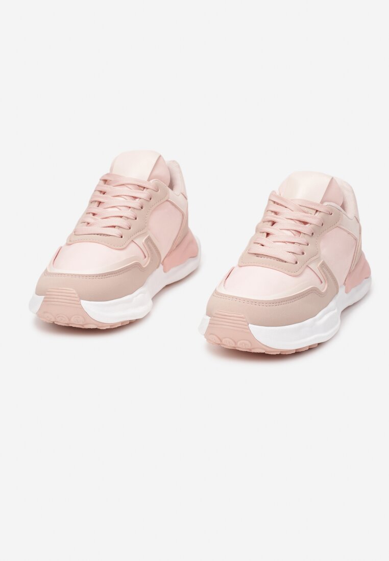 Różowe Sneakersy Dianica
