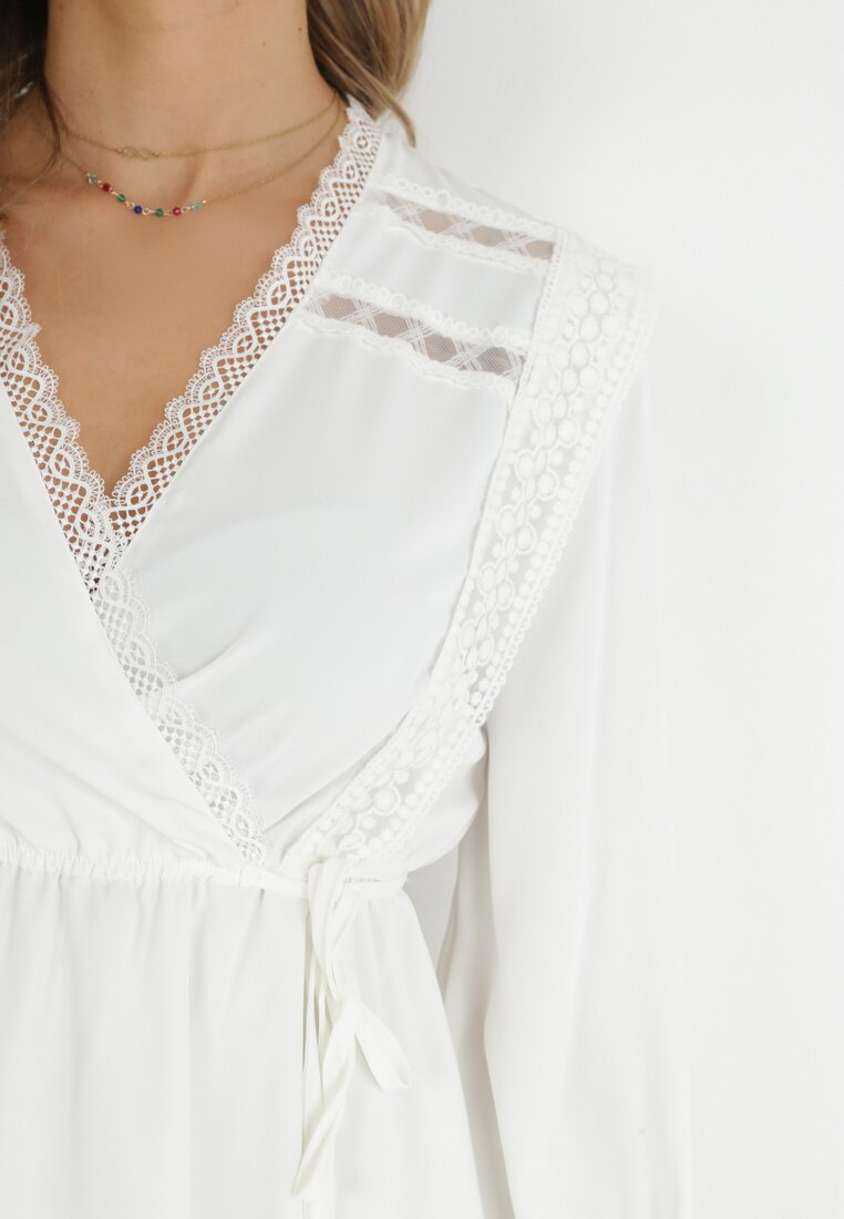 Biała Sukienka Hermiche