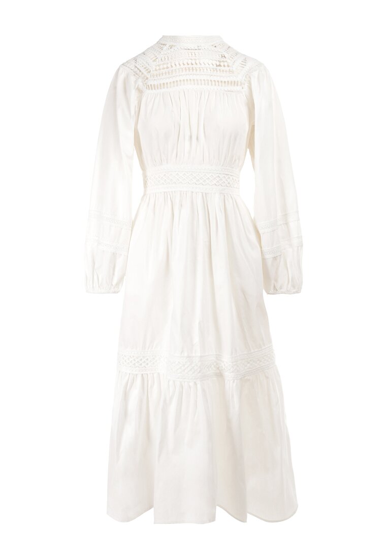 Biała Sukienka Hekala