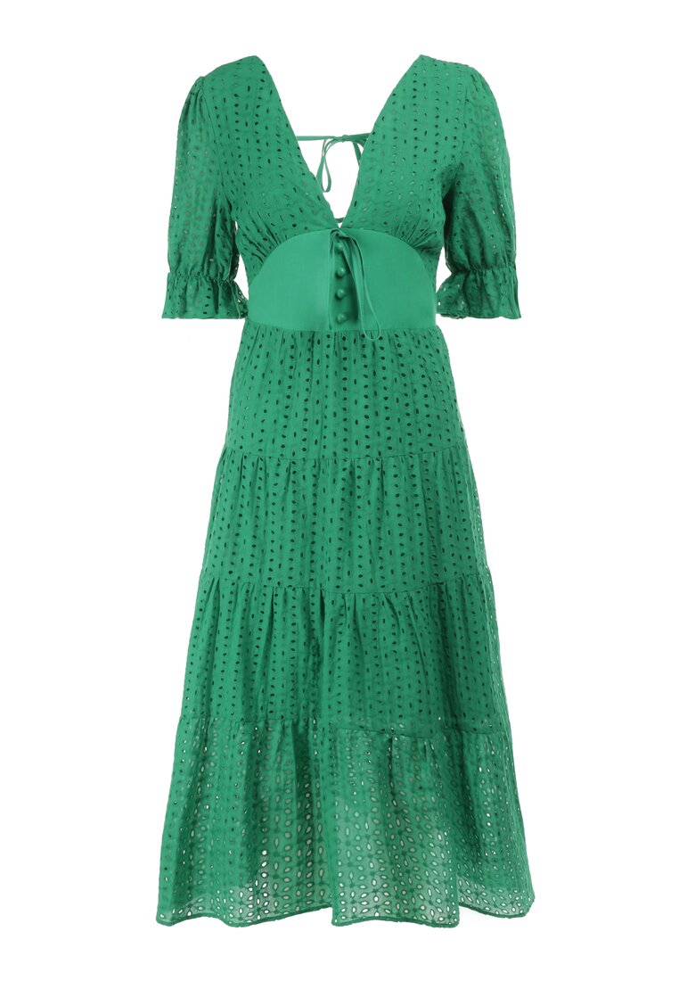 Zielona Sukienka Galyllis