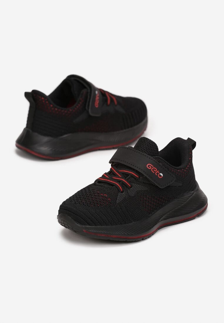 Czarne Buty Sportowe Timeia