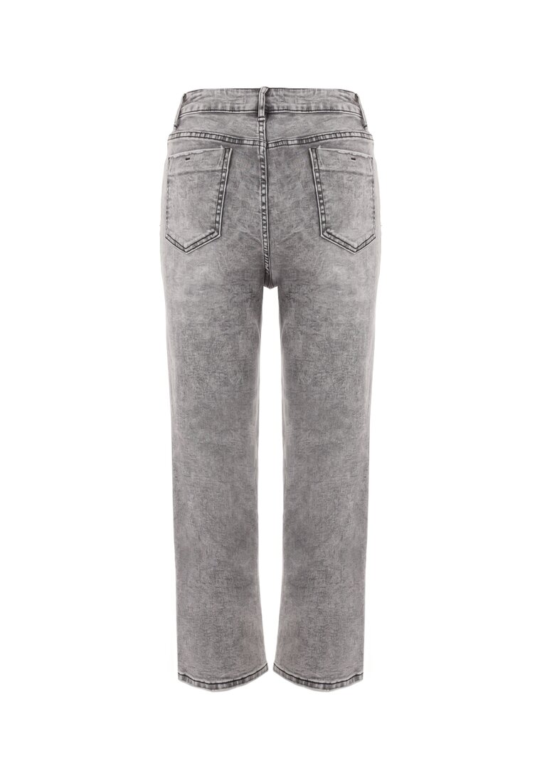 Szare Jeansy Slouchy Pireos
