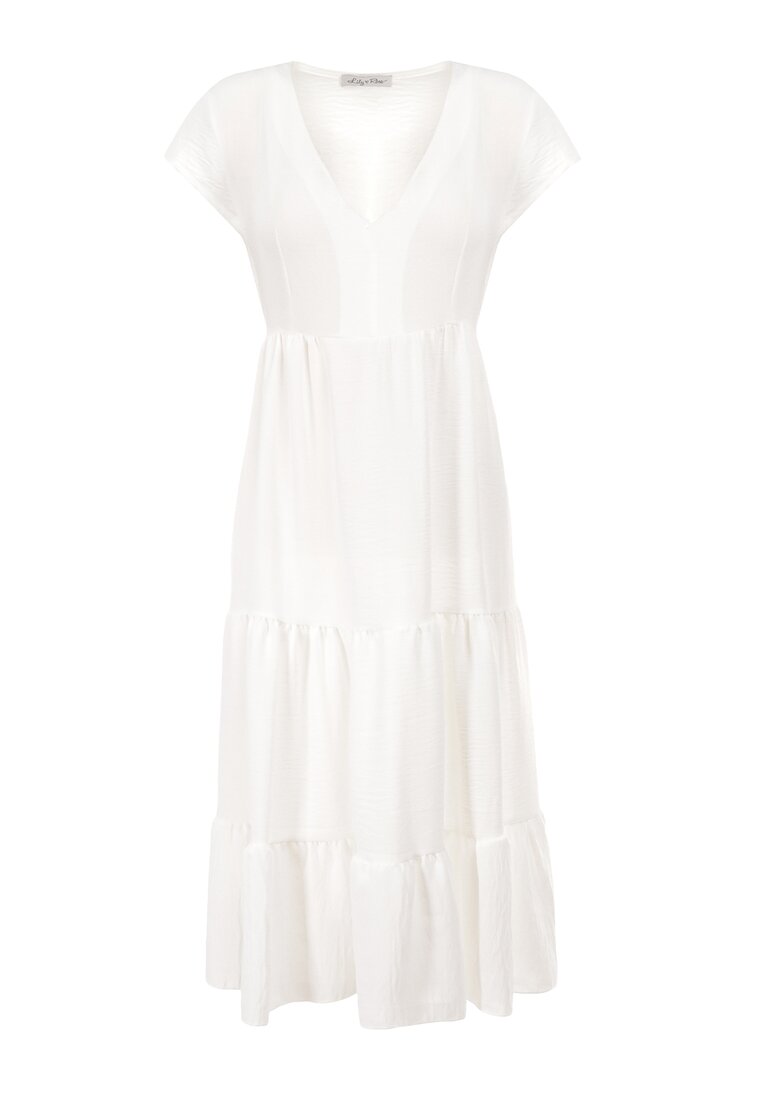 Biała Sukienka Achike