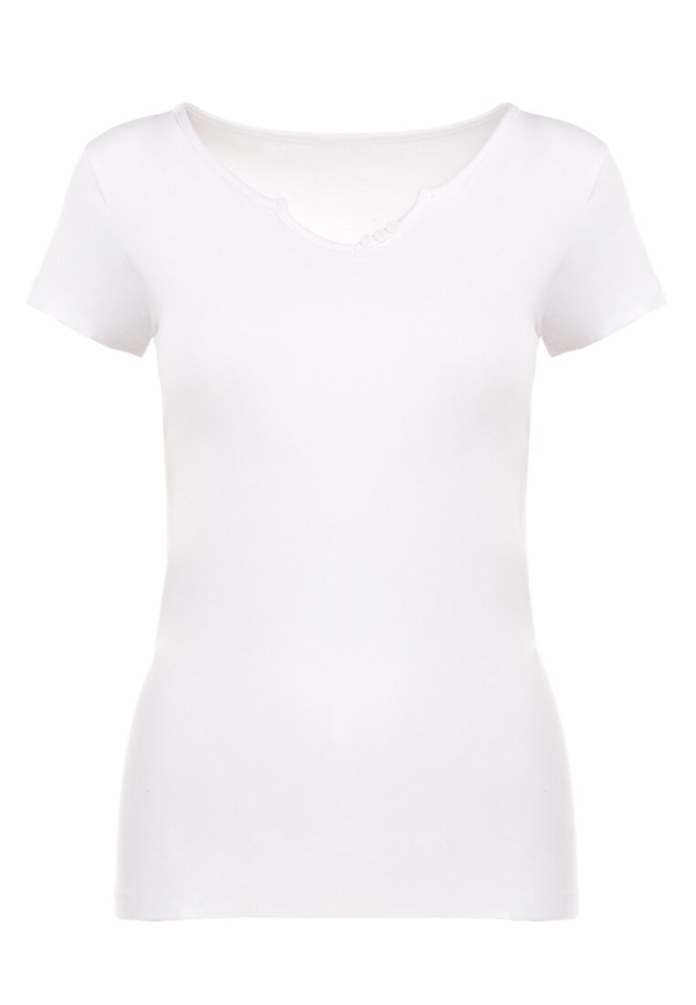 Biały T-shirt Aerippe