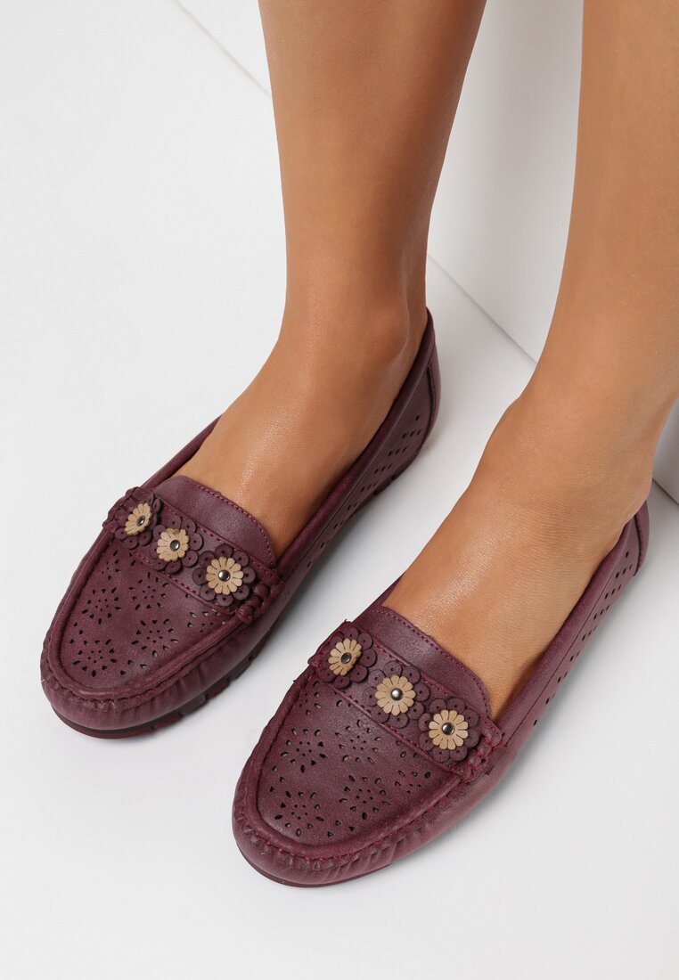 Mocasini Bordo