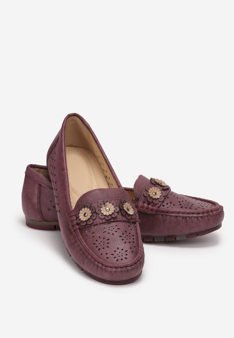 Mocasini Bordo