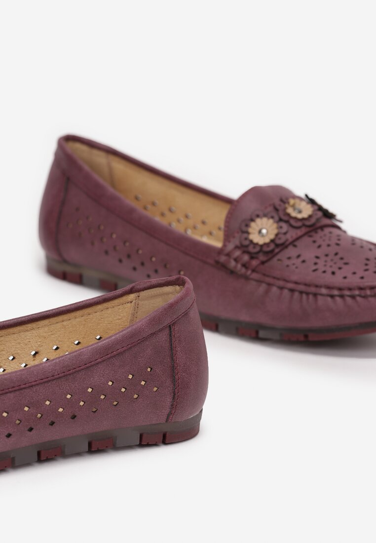 Mocasini Bordo