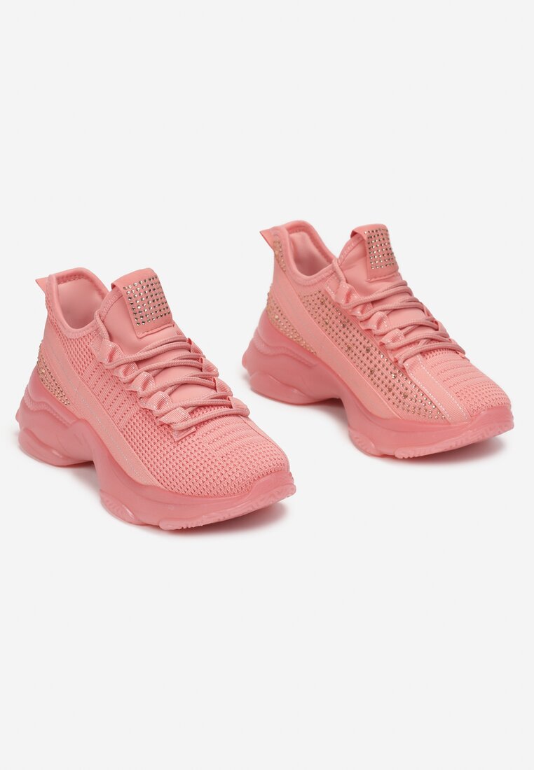 Różowe Sneakersy Phaeradina