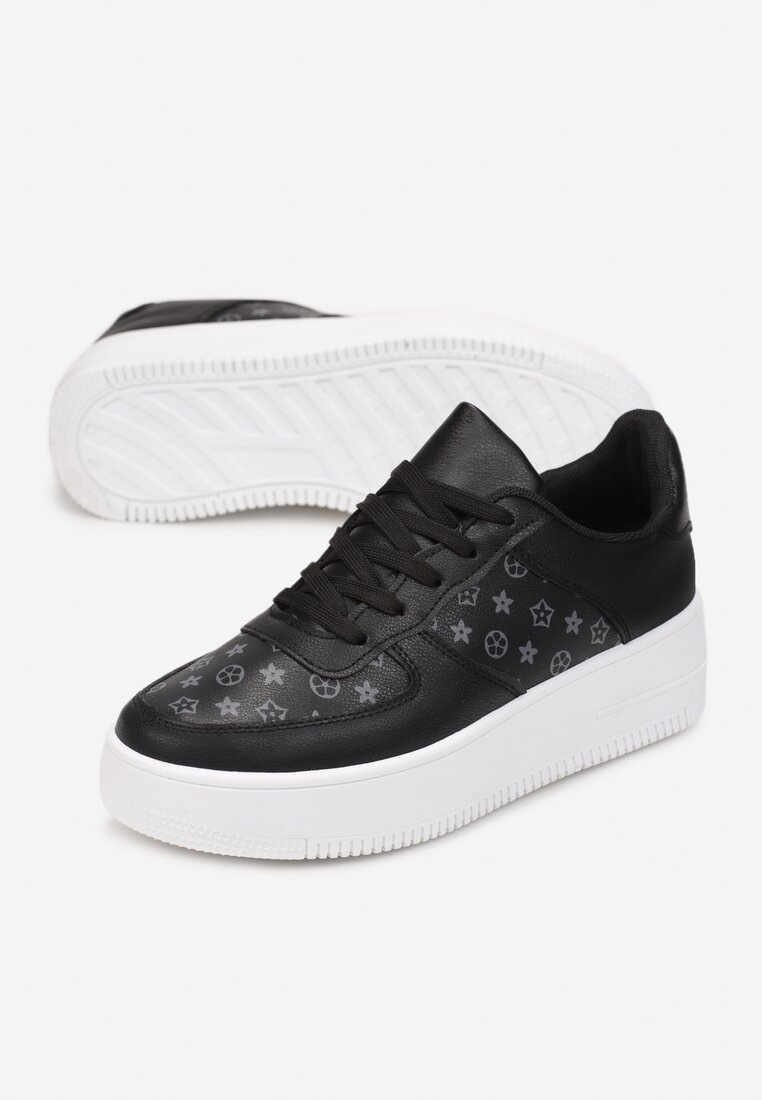 Czarne Sneakersy Dianenope
