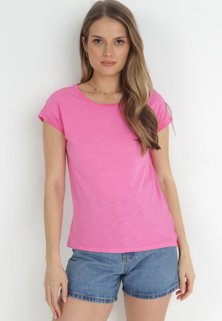 Różowy T-shirt Sofica