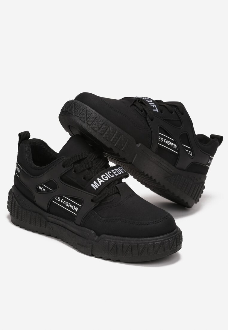 Czarne Sneakersy Dameron