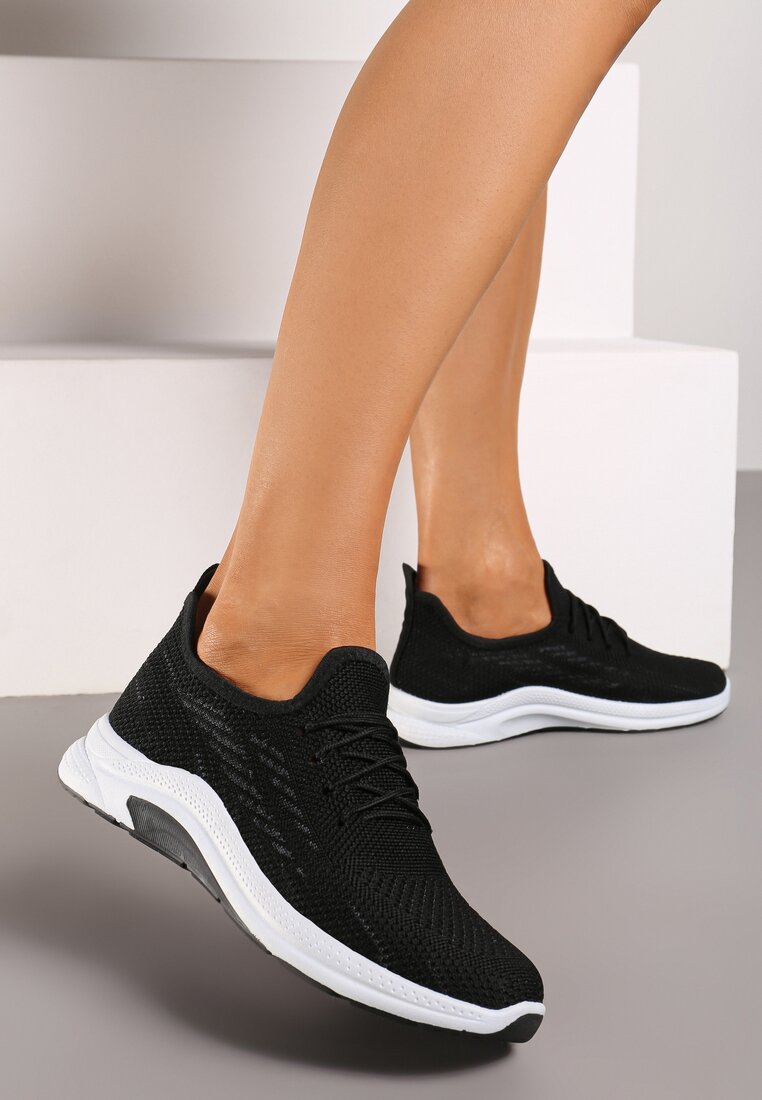 Czarne Buty Sportowe Salmerus