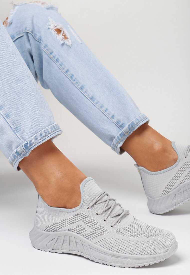 Szare Buty Sportowe Tymagio
