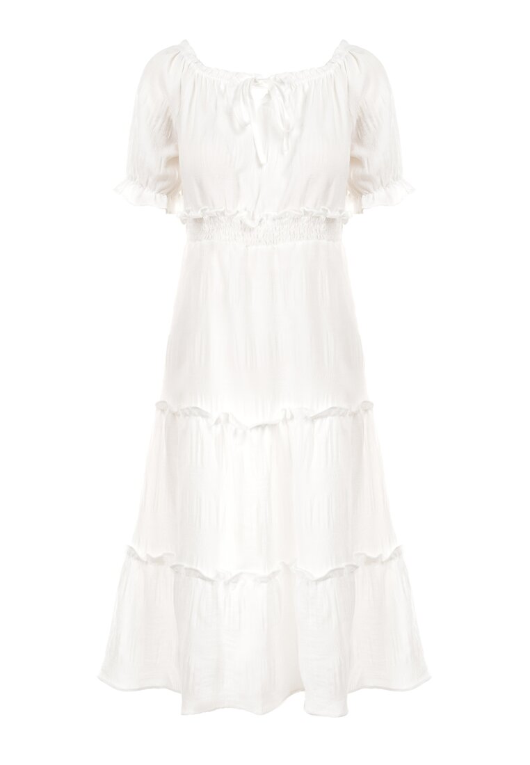 Biała Sukienka Amathite