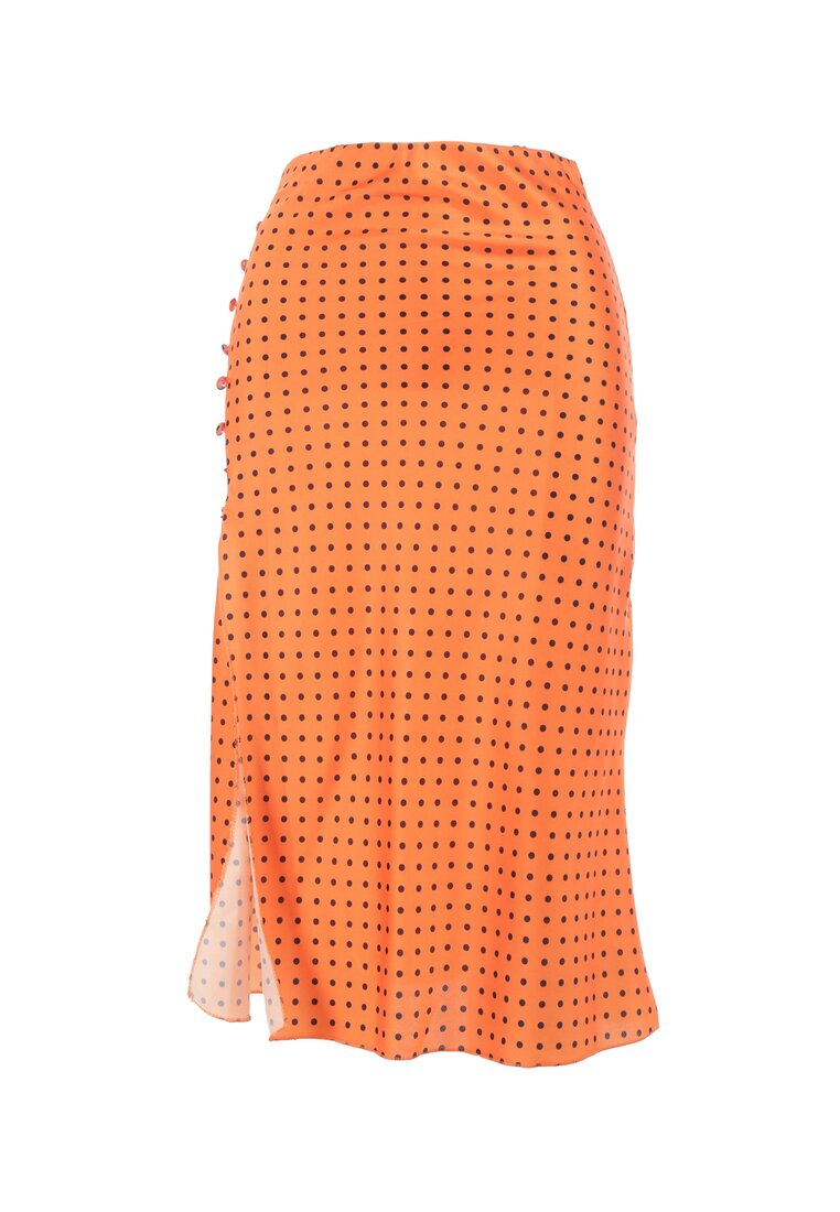 Pomarańczowa Spódnica Diomane