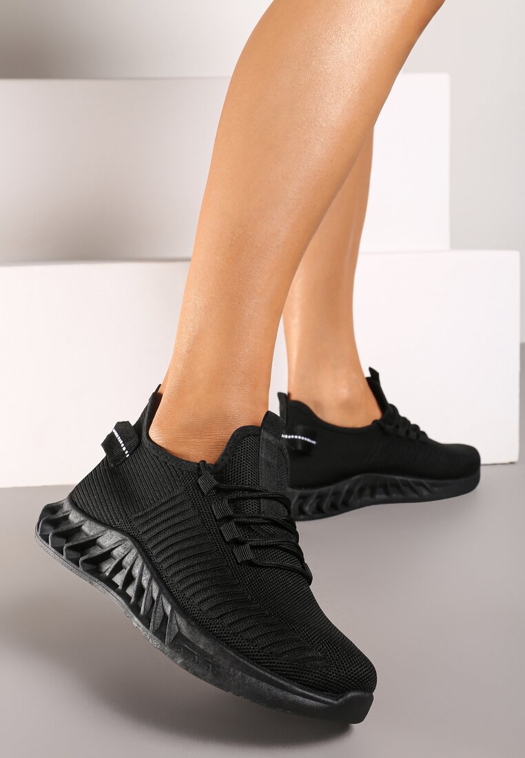 Czarne Buty Sportowe Khloron