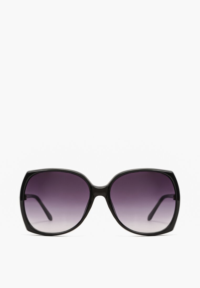 Czarne Okulary Przeciwsłoneczne Egelaia