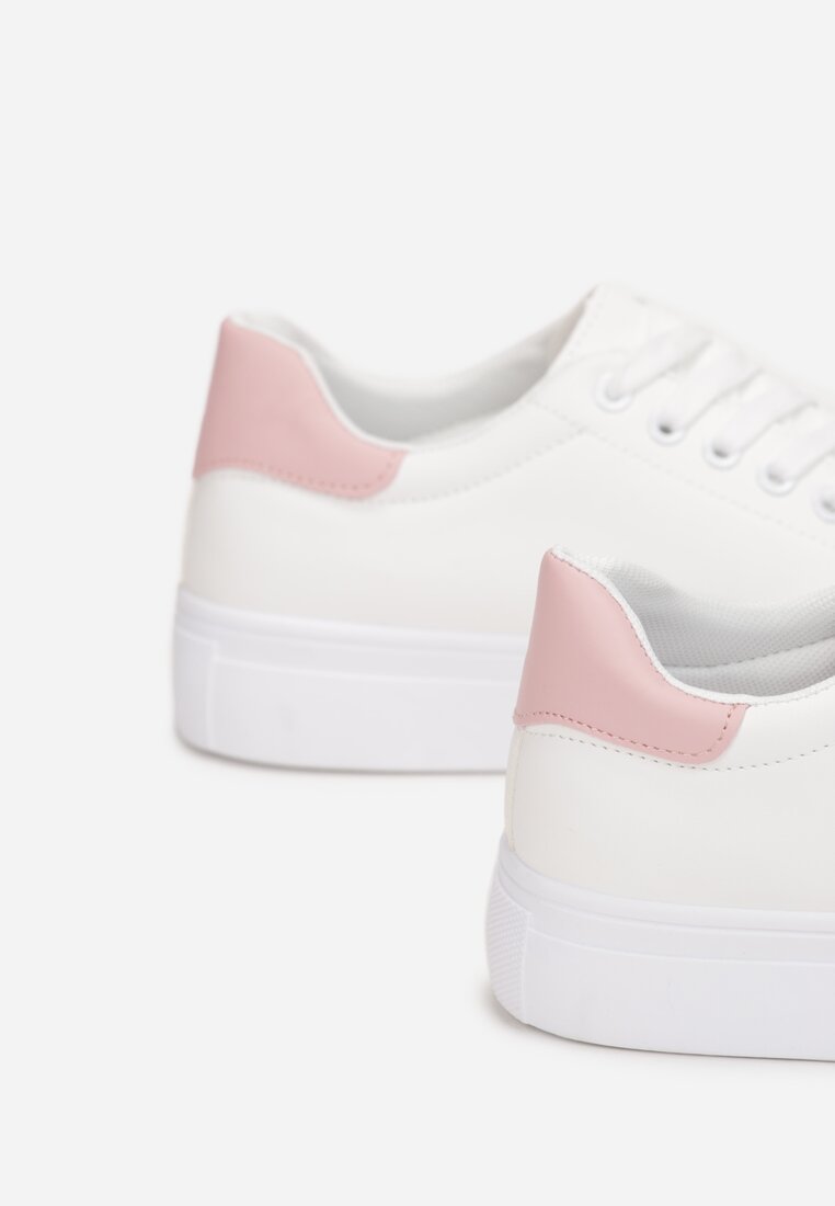 Biało-Różowe Sneakersy Iolusa