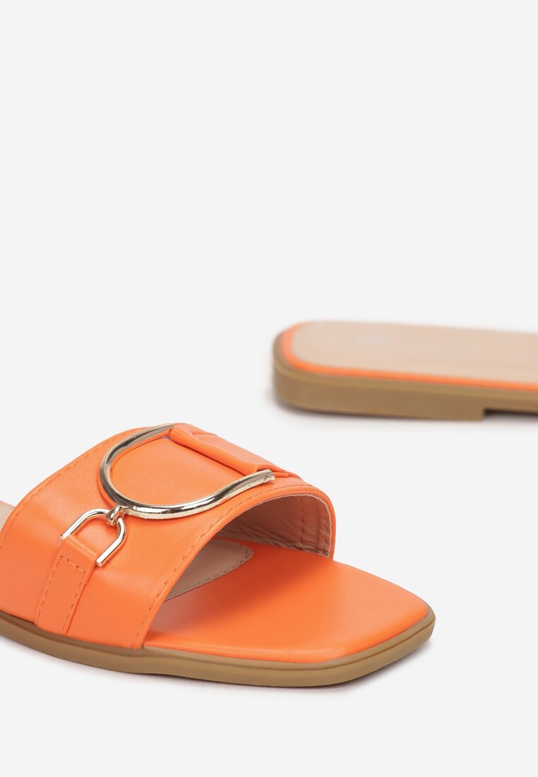 Pomarańczowe Klapki Eriopis