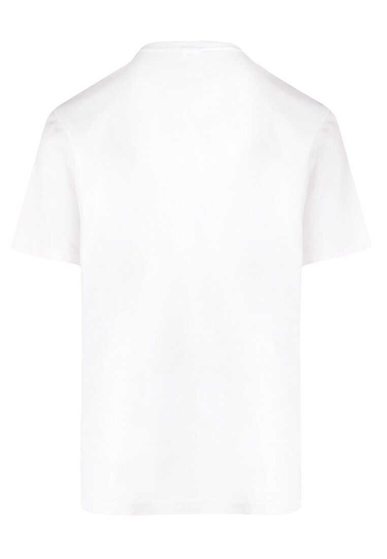Biały T-shirt z Bawełny Phaedronice