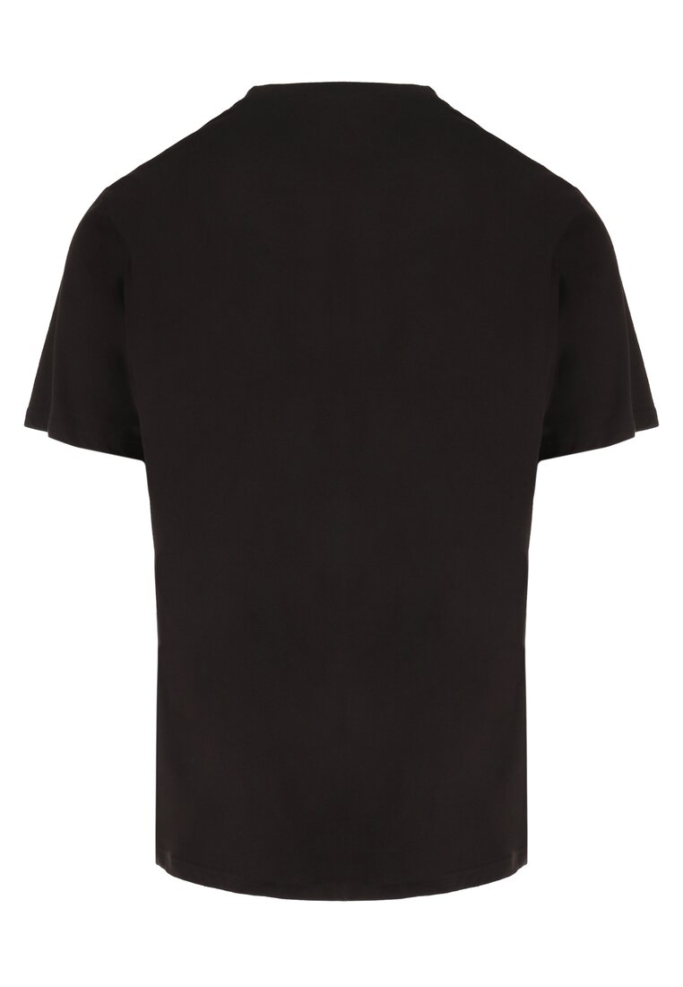 Czarny T-shirt z Bawełny Phaedronice