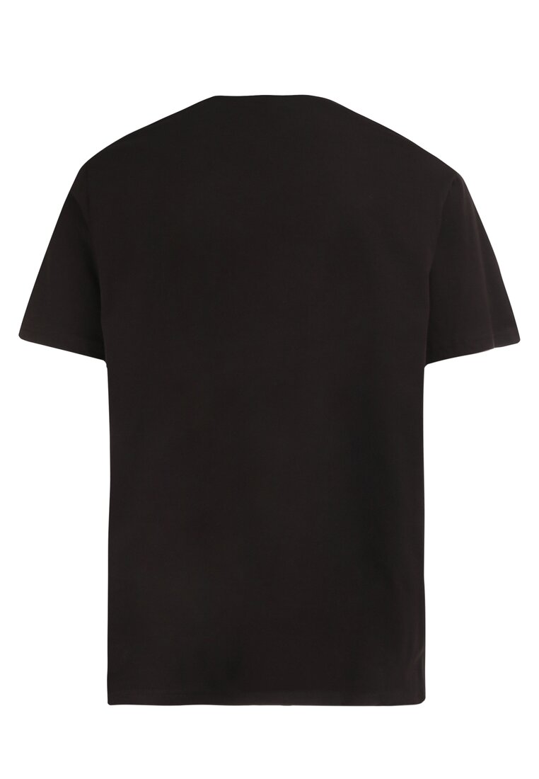 Czarny T-shirt z Bawełny Kydothoe