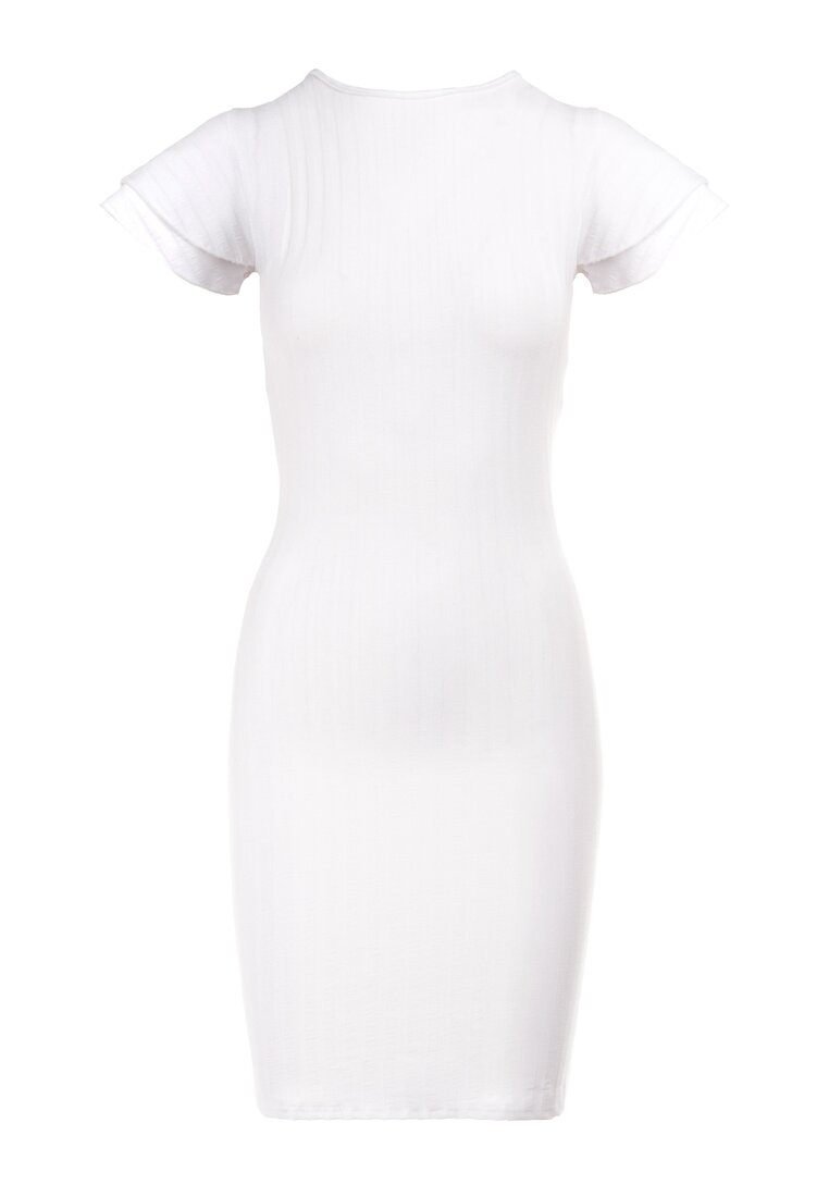 Biała Sukienka Agariche