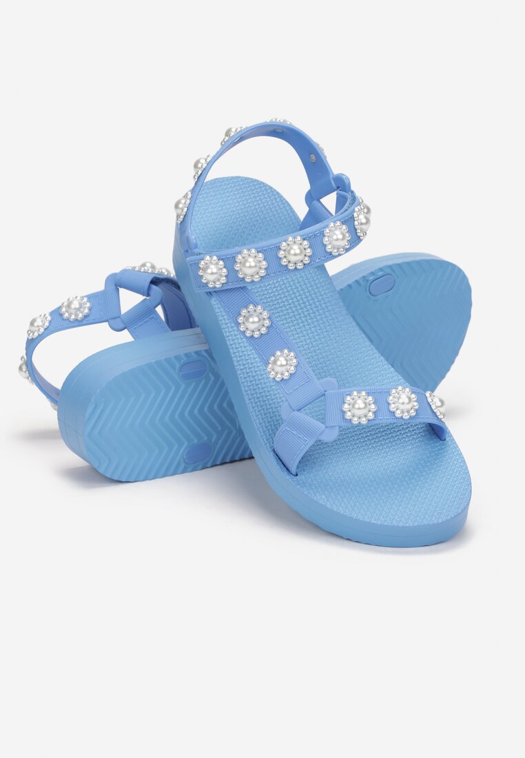 Niebieskie Sandały Megehe