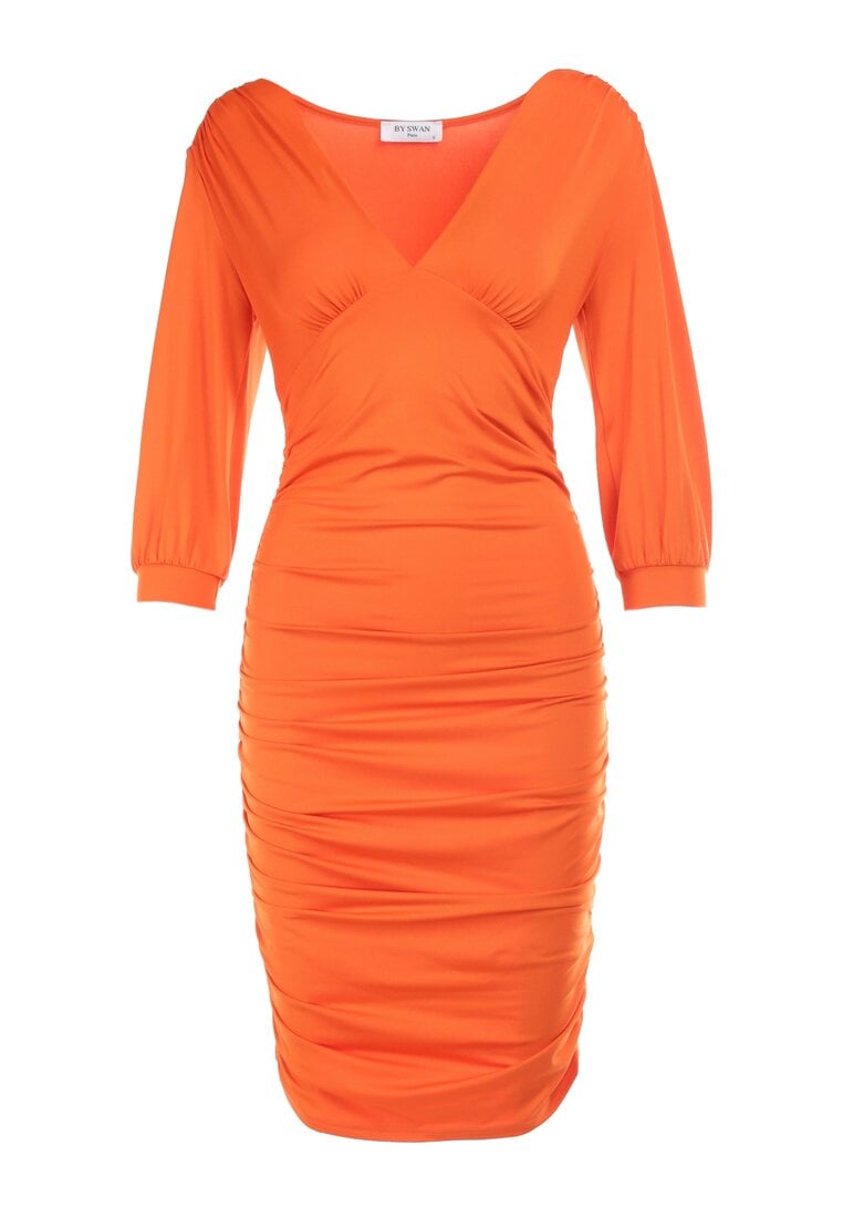 Pomarańczowa Sukienka Hippeope