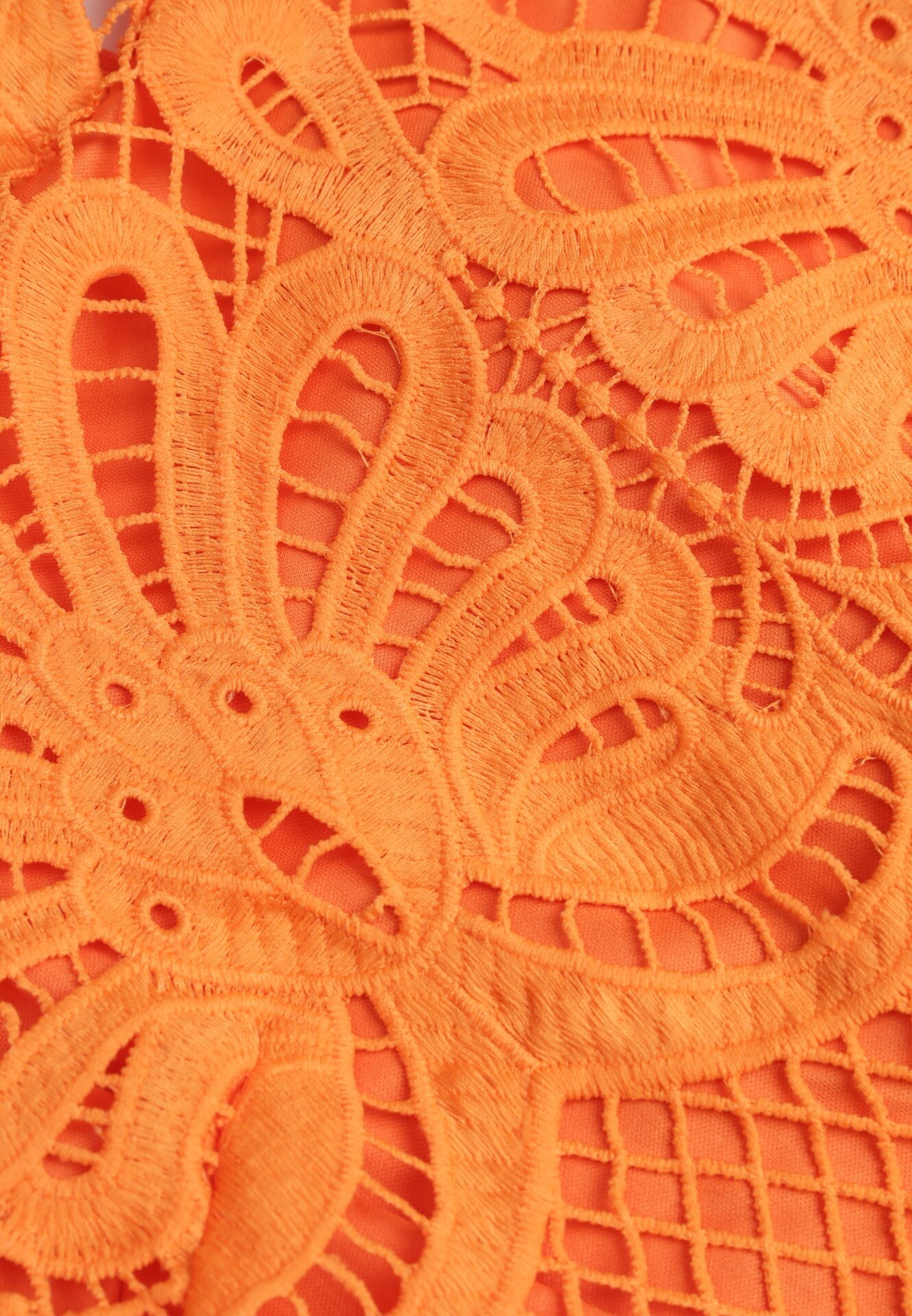 Pomarańczowa Sukienka Cilleis