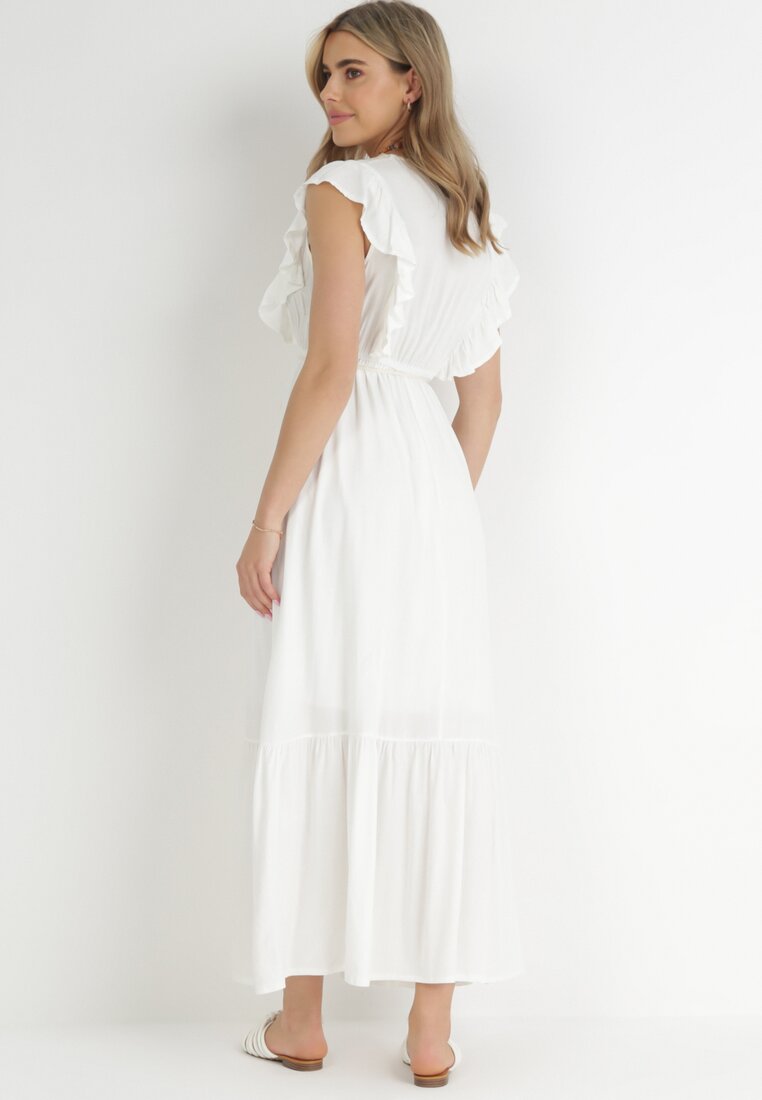 Biała Sukienka Lasthusa