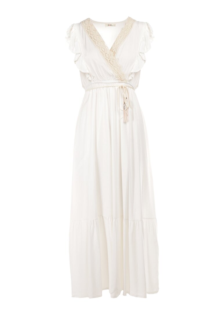 Biała Sukienka Lasthusa