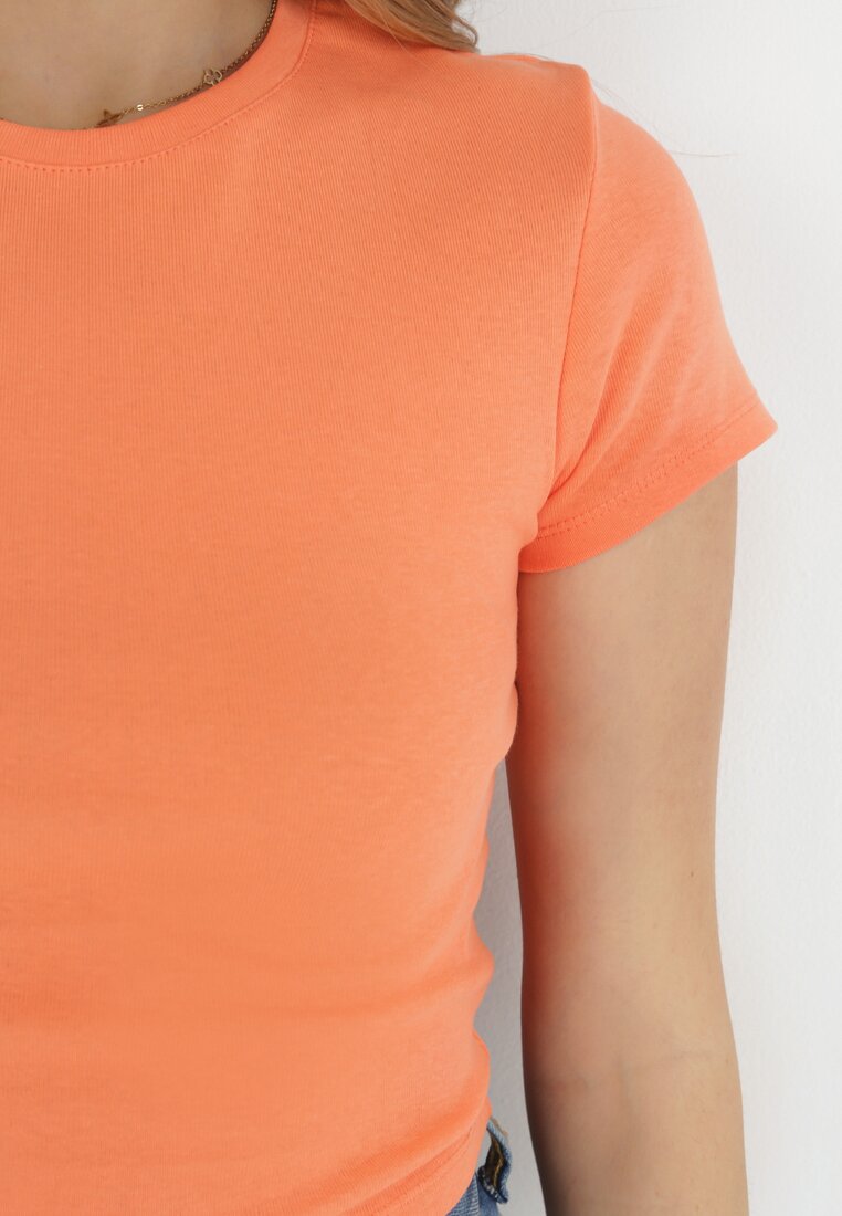 Pomarańczowy T-shirt Irousa