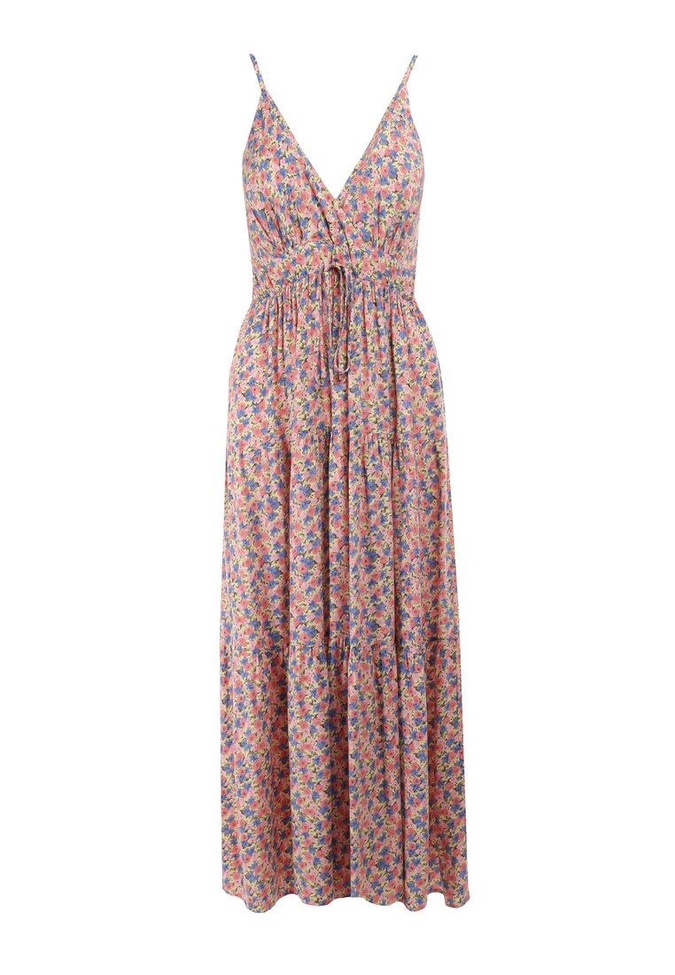 Różowa Sukienka z Wiskozy Argiala