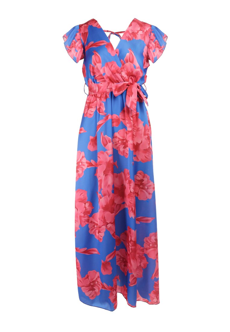 Różowo-Niebieska Sukienka Cythanassa