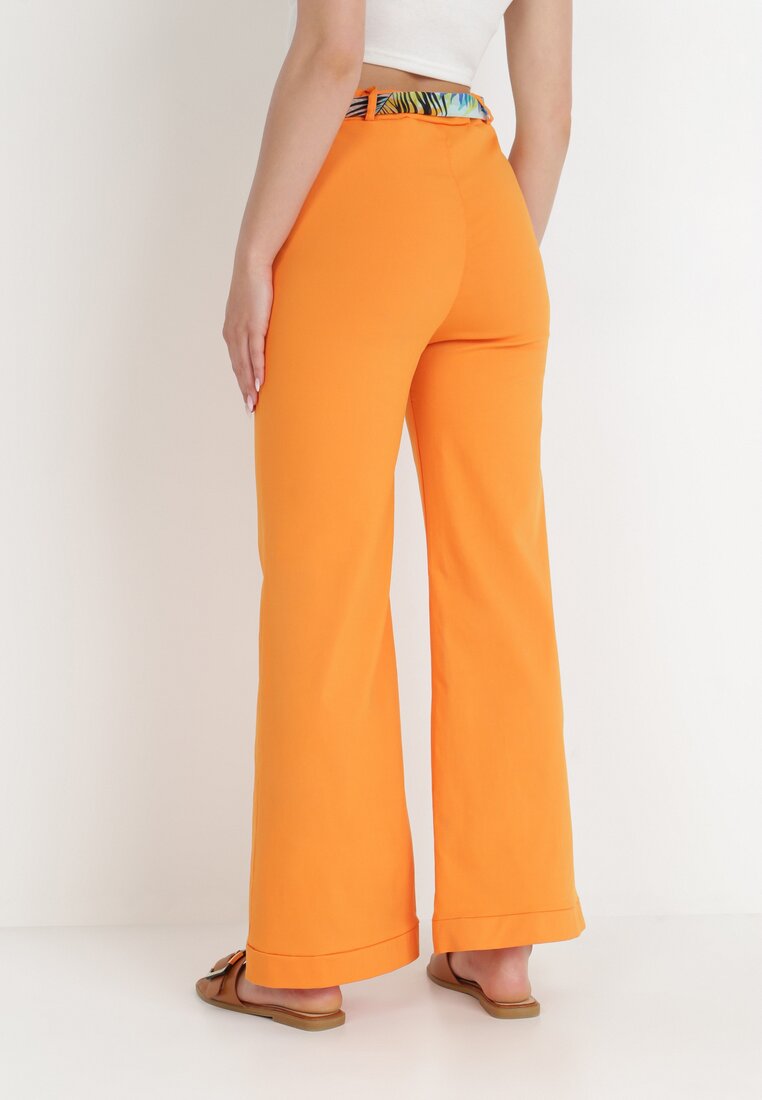 Pomarańczowe Spodnie Clymynome