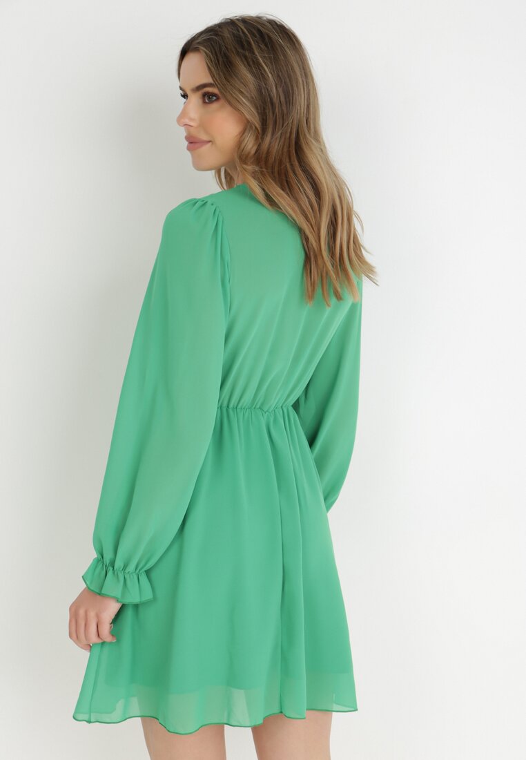 Zielona Sukienka Tryphithoe