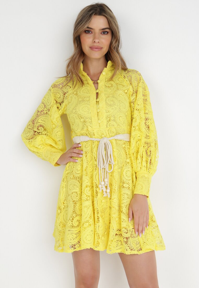 Żółta Sukienka Rhenitrite