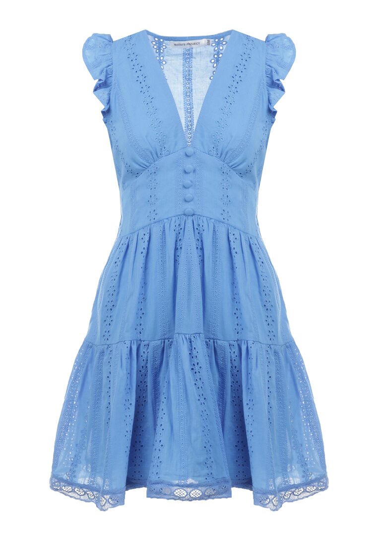 Niebieska Sukienka Agniga