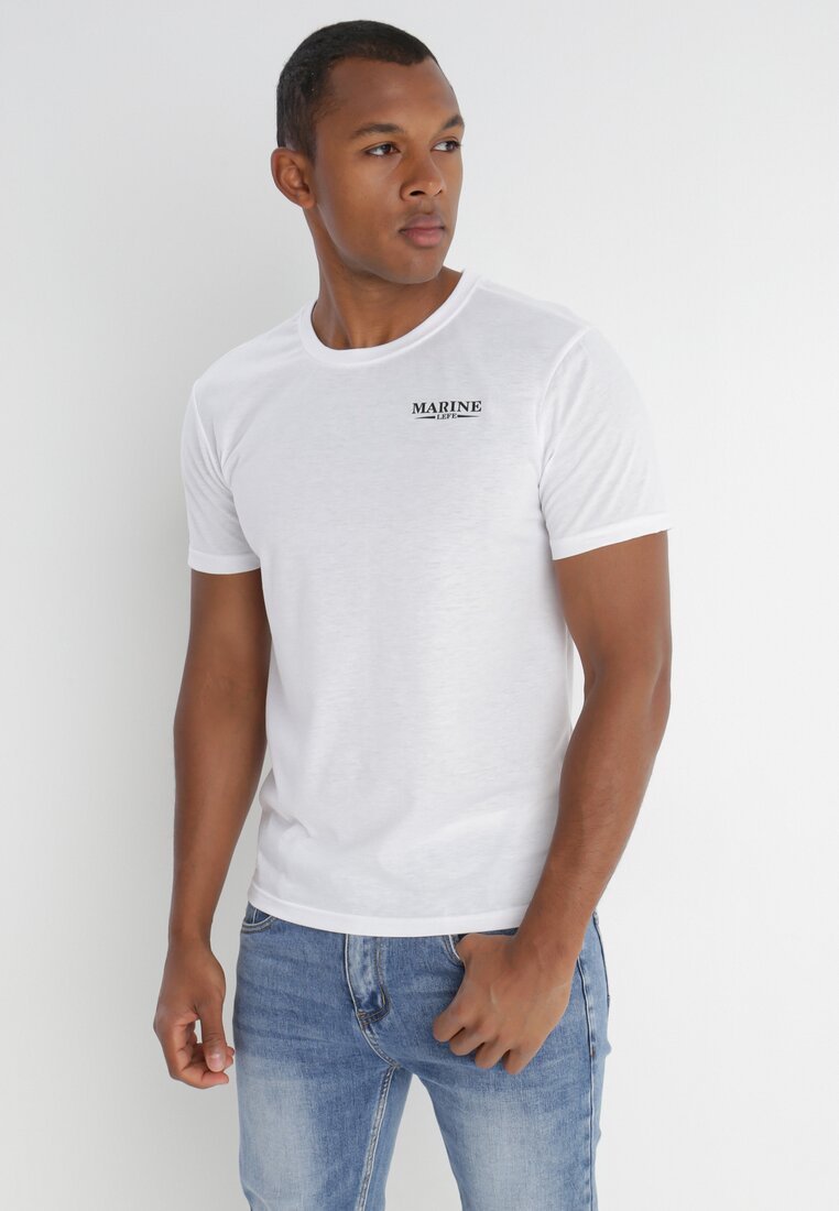 Biały T-shirt Hippomeda
