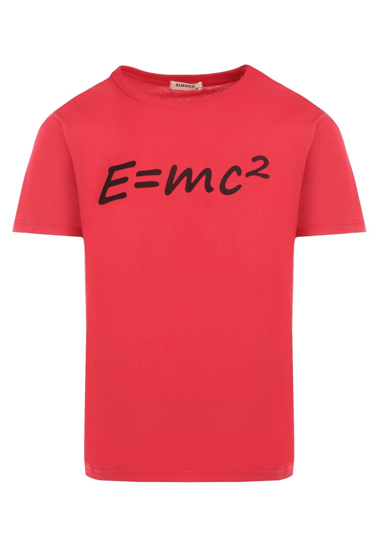 Czerwony T-shirt Rhenerine
