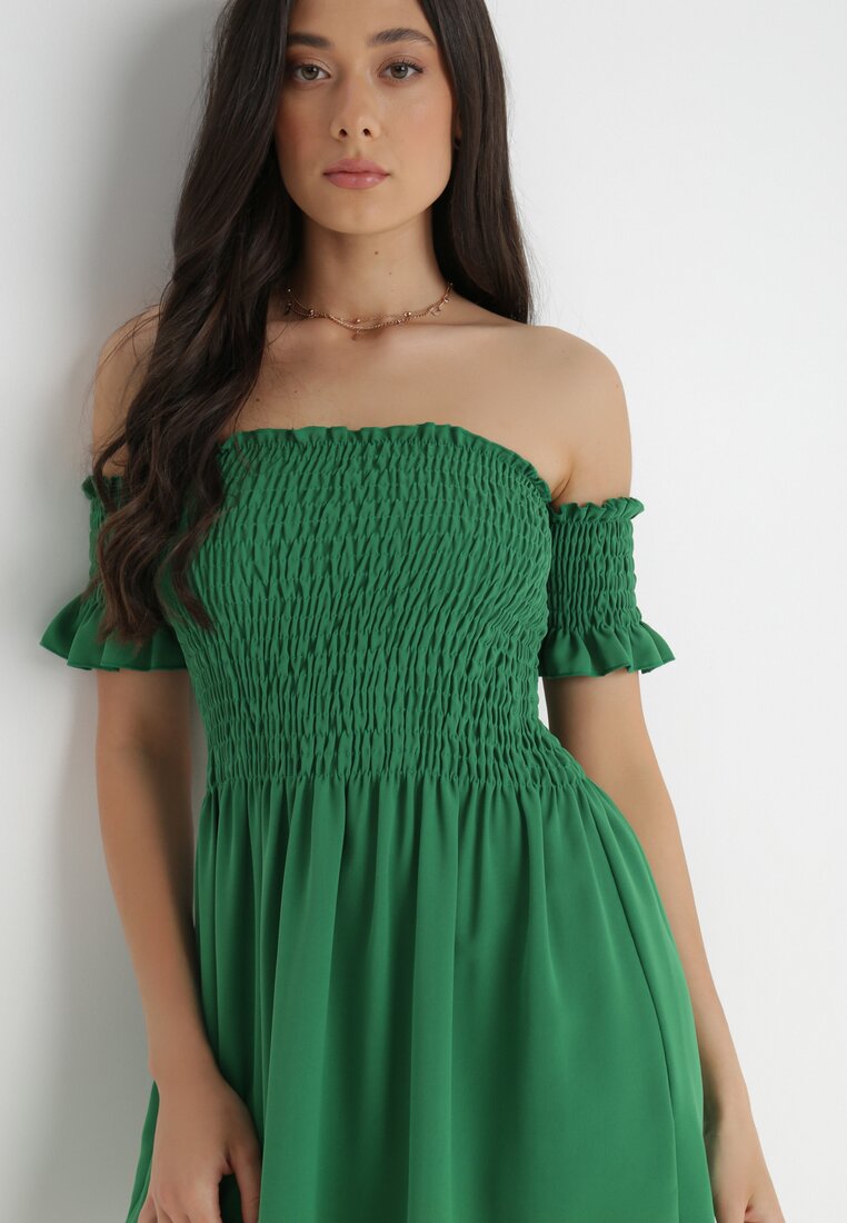 Zielona Sukienka Achon