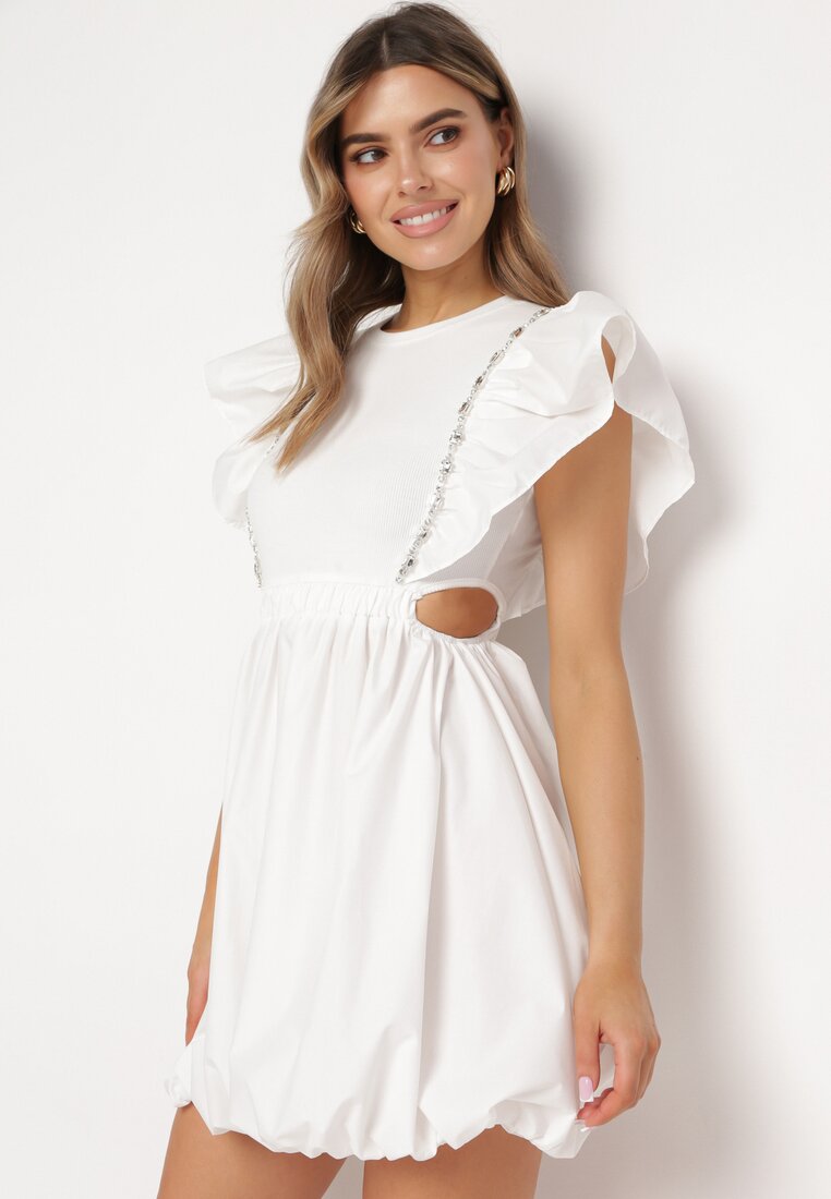 Biała Sukienka Altheia
