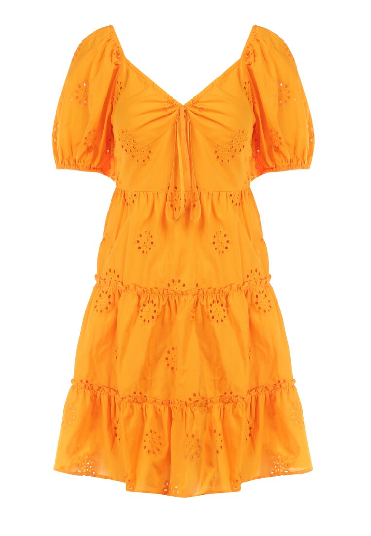 Pomarańczowa Sukienka Endaea